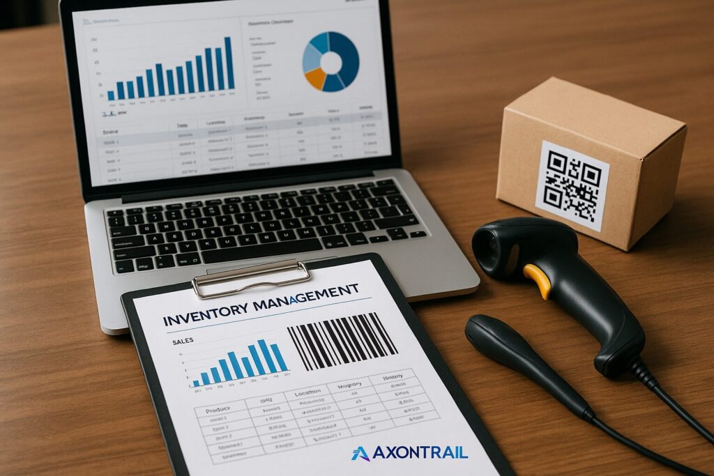Barcode and QR based Inventory Solution