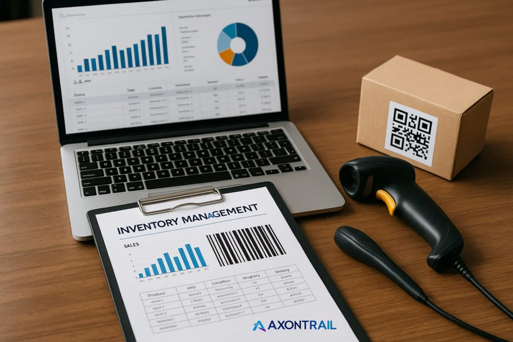 Barcode and QR based Inventory Solution